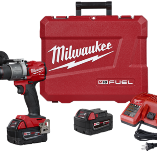 Factory Refurbished Milwaukee M18™ FUEL 1/2″ Hammer Drill Kit 2804-82