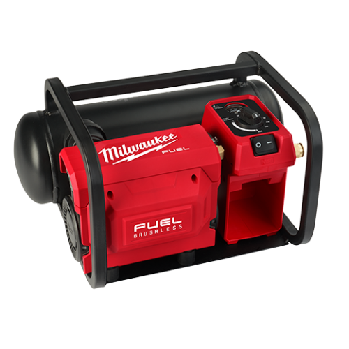 Factory Refurbished Milwaukee M18 FUEL™ 2 Gallon Compact Quiet Compressor 2840-80 ( Bare Tool)