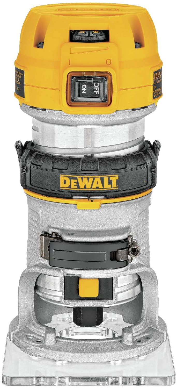 Factory Refurbished Dewalt 1-1/4 HP Max Torque Variable Speed Compact Router DWP611