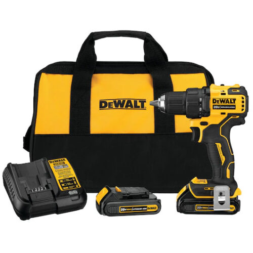 Factory Refurbished DeWalt ATOMIC™ 20V MAX* Brushless Compact 1/2 in. Drill/Driver Kit DCD708C2