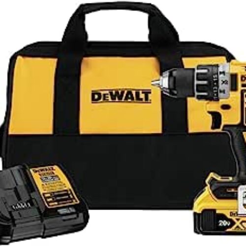 Factory Refurbished DeWalt 20V MAX* XR® Brushless Cordless 1/2 in. Drill/Driver Kit DCD791P1