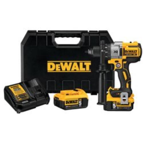 Factory Refurbished DeWalt 20V MAX* XR® Lithium Ion Brushless 3-Speed Drill/Driver Kit DCD991P2