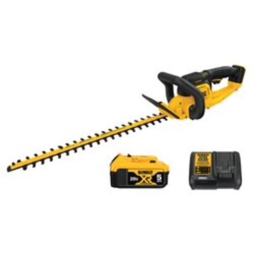 Factory Refurbished DeWALT 20V MAX* LITHIUM ION HEDGE TRIMMER (5.0AH) DCHT820P1