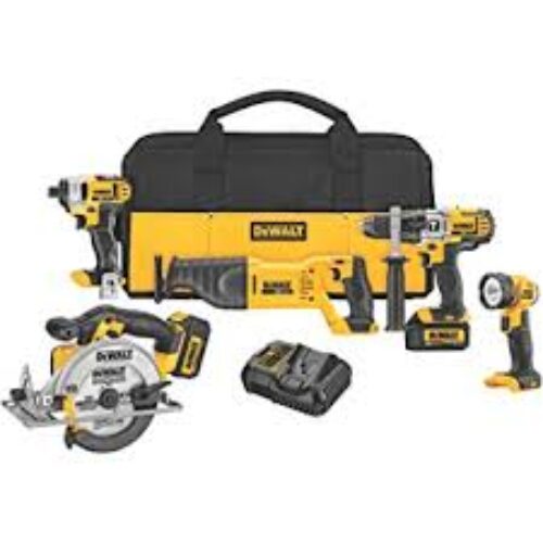 Factory Refurbished Dewalt 20V MAX* Lithium Ion 5-Tool Combo Kit (3.0Ah) DCK590L2