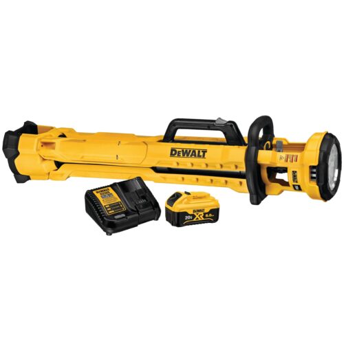 Factory Refurbished DeWalt 20V MAX* Cordless Tripod Light (Kit) DC079R1