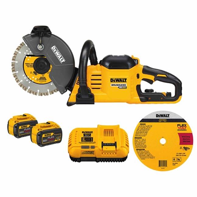 Factory Refurbished Dewalt FLEXVOLT® 60V MAX* Cordless Brushless 9 in. Cut-Off Saw Kit - DCS690X2