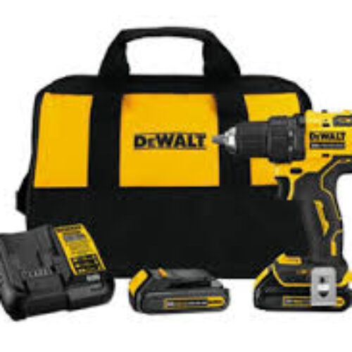 Factory Refurbished DeWalt 12V Max XR Hammer Drill Kit DCD706F2