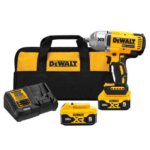 Factory Refurbished DeWalt 20V MAX* XR® 1/2 In. High Torque Impact Wrench with Hog Ring Anvil DCF900P2