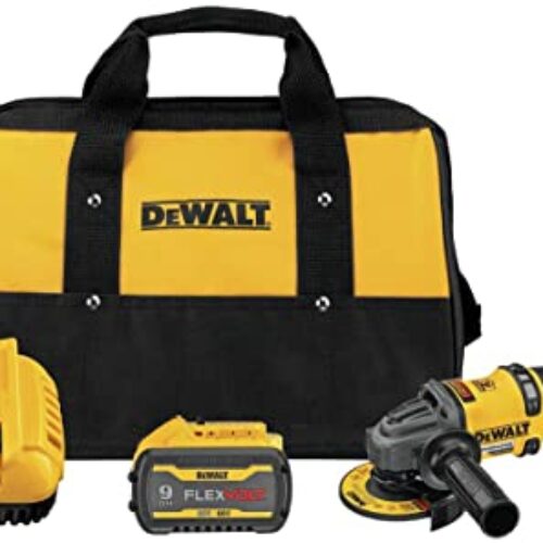 Factory Refurbished DeWalt FLEXVOLT® 60V MAX* Brushless 4-1/2 in. – 6 in. Cordless Grinder with Kickback Brake Kit DCG418X2