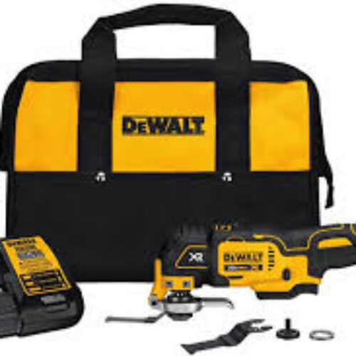 Factory Refurbished Dewalt 20V MAX* XR® Brushless Cordless 3-Speed Oscillating Multi-Tool Kit (2.0 Ah Battery) DCS356D1
